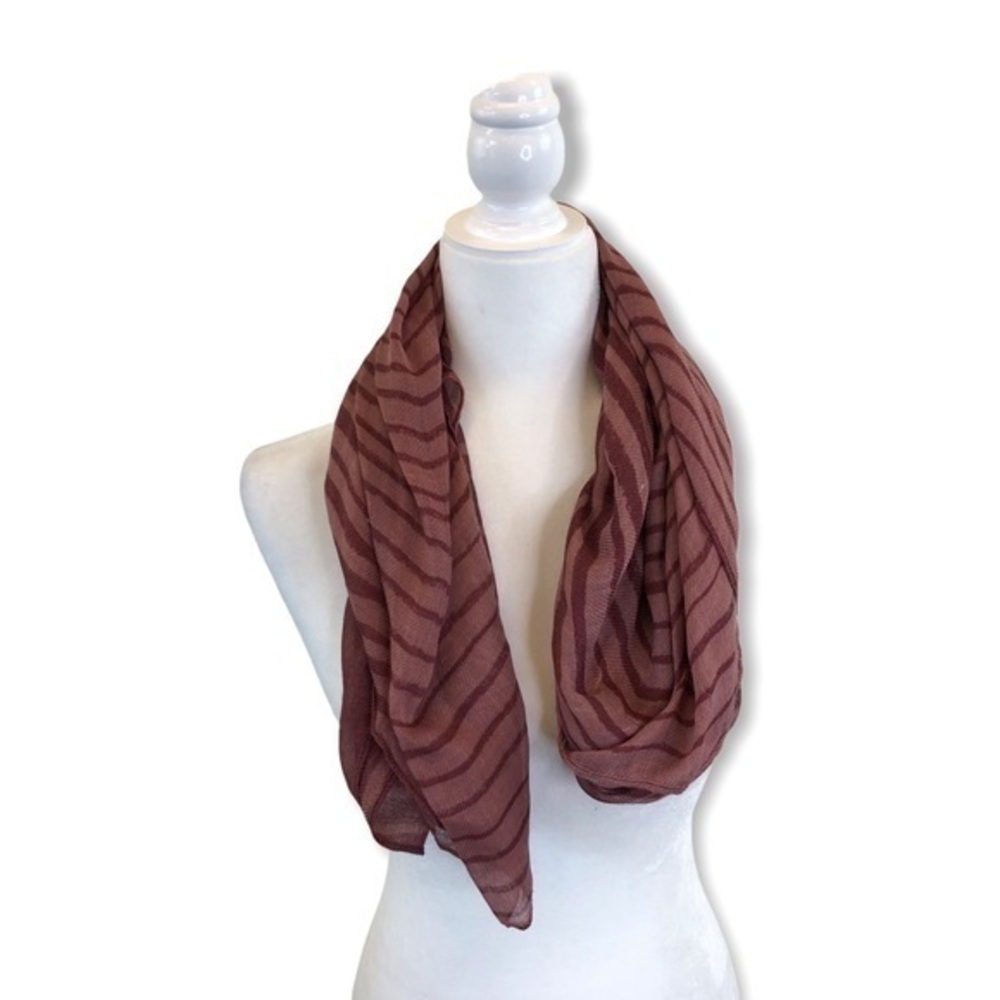 Hinge Pink Stripe NEW Scarf